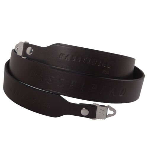 Wide Leather Neck Strap With Lugs For Hasselblad 500CM 501CM 503CX 503CW Camera - Picture 8 of 9