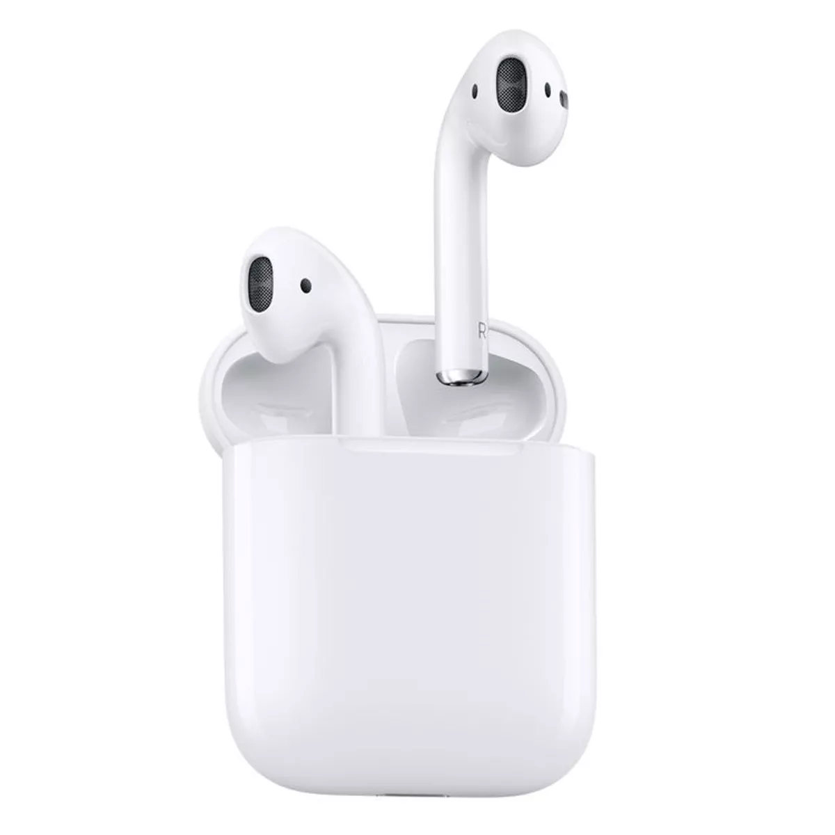 Genuine Apple AirPods In-Ear Wireless Bluetooth Earphones MMEF2 w/ Case -  White