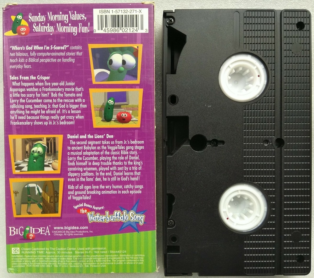 その他 West: Grandest Enterprise Under God [VHS] VeggieTales - Wheres God When Im S-Scared (VHS, 1998) SEALED