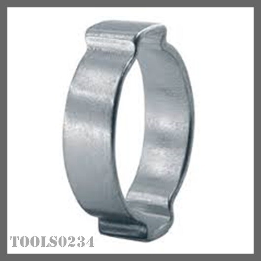 Oetiker Clamps 0305 2Ear Clamp 3/16" ZincPlated Steel Lot of