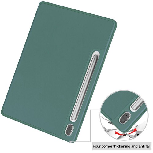 Leather Flip Smart Case Cover w/ Pen Holder For Samsung Galaxy Tab S9 Plus Ultra - Picture 27 of 99