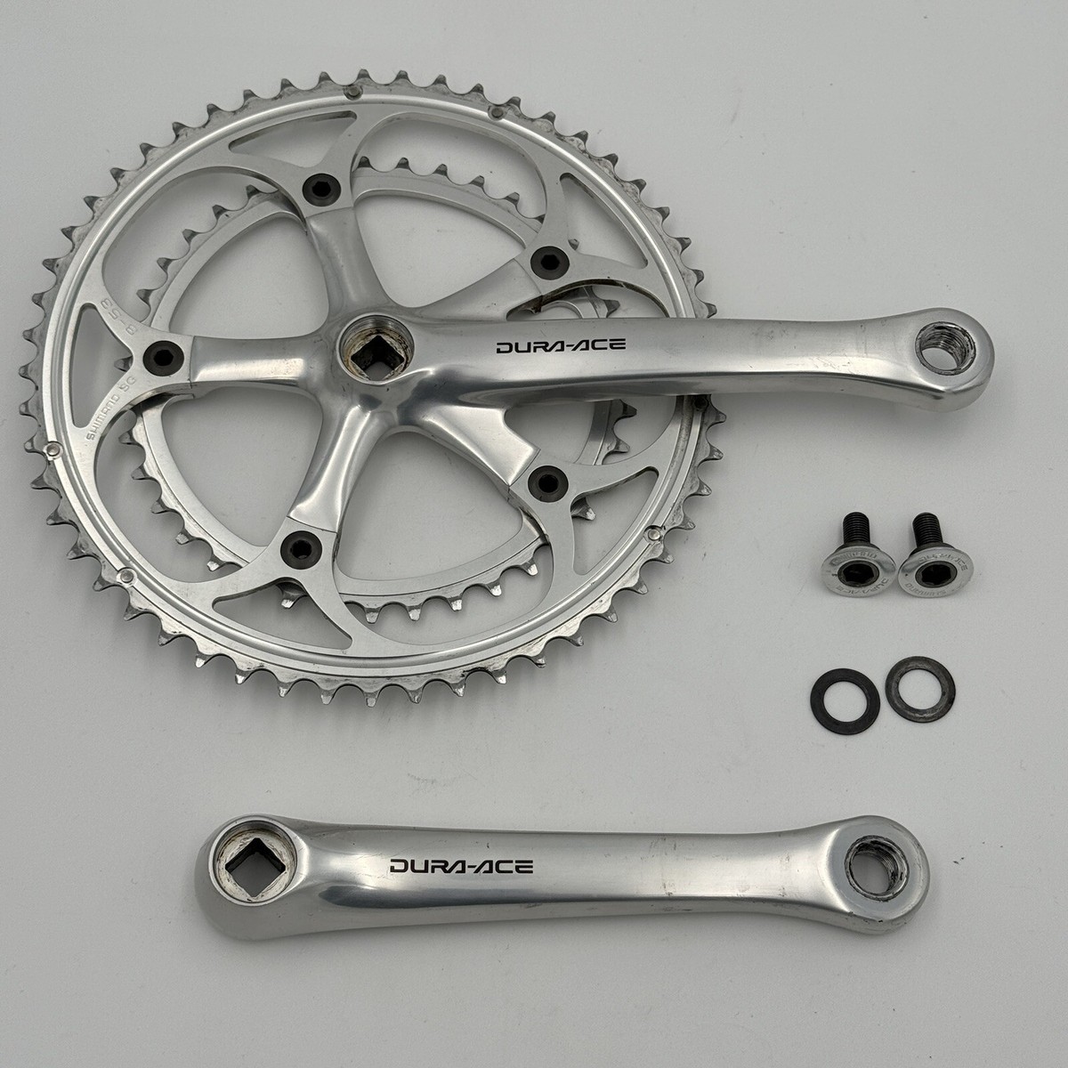 Vintage Shimano Dura Ace Crank Set FC-7410 170 mm 130 BCD Vintage Shimano Dura Ace Crank Set FC-7410 170 mm 130 BCD