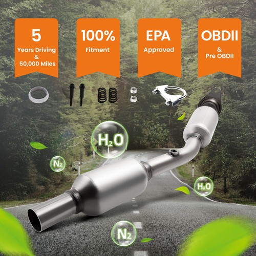 Convertidor catalítico de escape apto para Toyota Prius 1,5 L 2004-2009 con juntas - Imagen 4 de 12