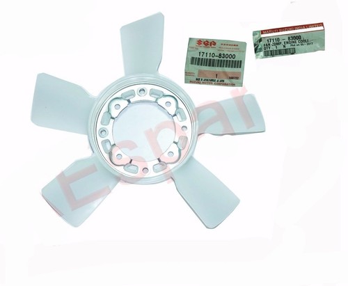 For Suzuki SJ410 SJ413 Samurai MPFI Engine Cooling Radiator Fan Genuine - Foto 1 di 10