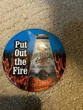 Michelob Light "Put Out The Fire" Advertising Button