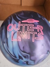  15.3oz/Top 2.8oz/Pin 2-3" New Radical Outer Limits Bowling Ball  1st 15lb