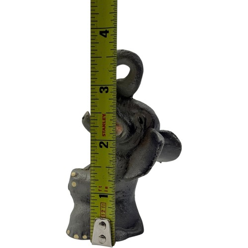 Vintage John Wright Cast Iron Elephant Bottle Opener 1940s - Rare - Picture 7 of 7