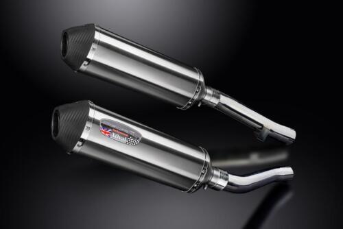 Yamaha XJR1300 SP 1998-2007 343mm X-Oval Acero Inoxidable Silenciador Latas Kit - Imagen 2 de 4