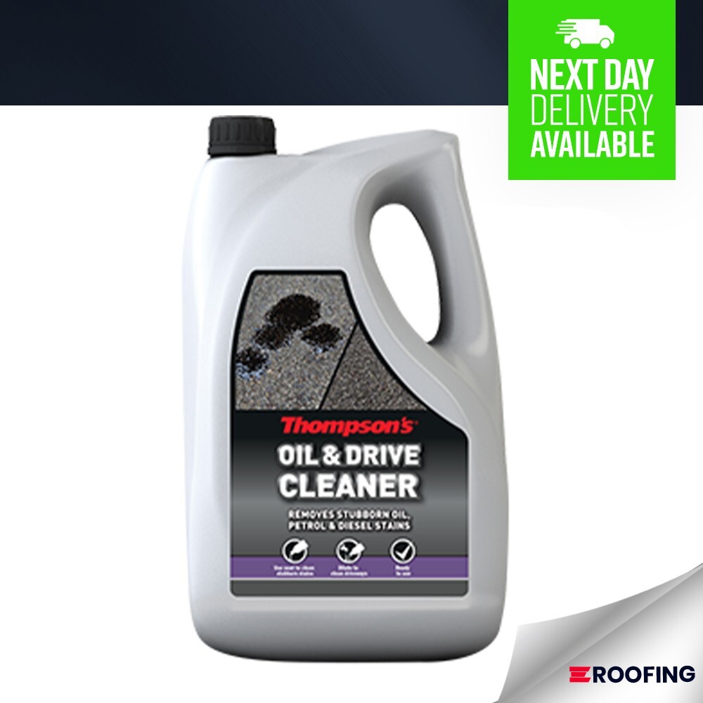 Thompson's Oil & Drive Cleaner - 2L Removes Stubborn Oil, Grease & Petrol Stains