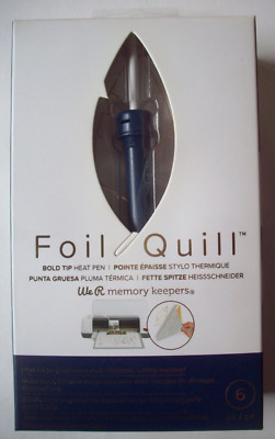 BOLD TIP Foil Quill heat pen & 4 cutting adapters