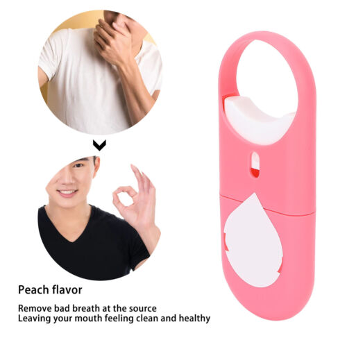Mouth Spray Bad Breath Removal Fine Mist Peach Flavor Long Lasting Oral Care CHU - Picture 6 of 22