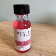 Perfect Formula Ruby Pink Gel Coat Brightens &Strengthens 18ml New