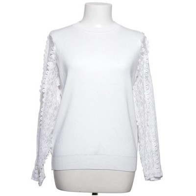 Bubblee, Strickpullover, Größe: S/M, Weiß, Damen #EZP