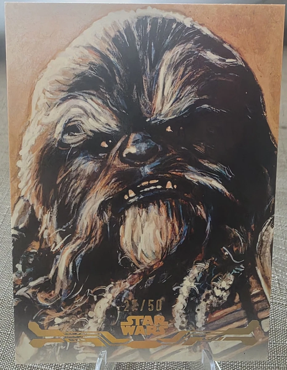 Chewbacca Star Wars War Collectable Trading Cards for sale | eBay
