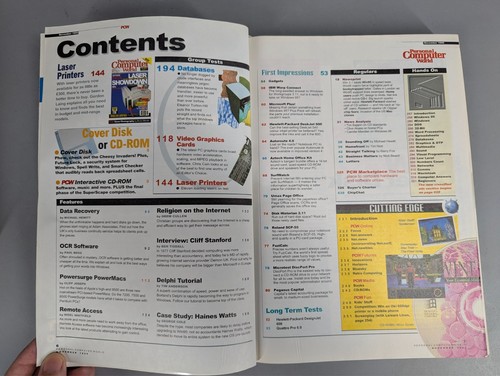 Personal Computer World Magazines x 3 - 1994,95,98 Très bon état pour son âge - Photo 6/8
