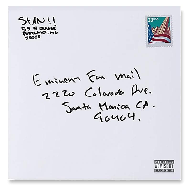 Eminem Stan 25th Anniversary Limited Vinyl Single Letter Edition