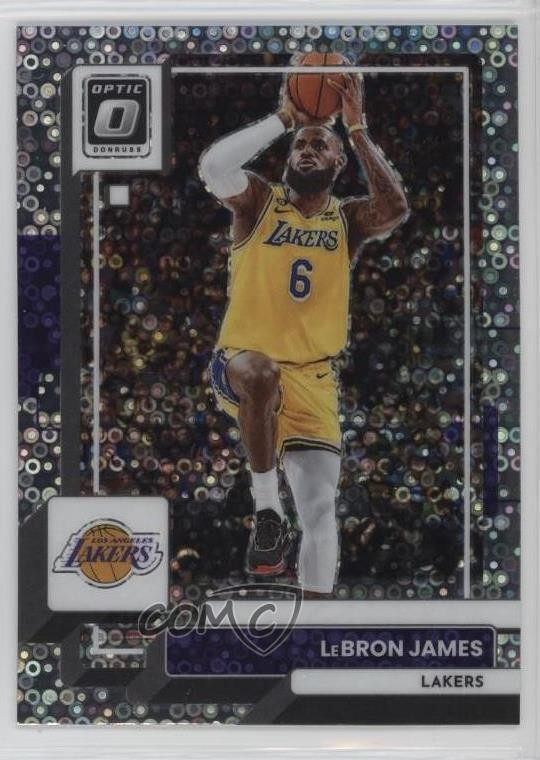 2022-23 Panini Donruss Optic Fast Break Holo Prizm LeBron James #116 6l7