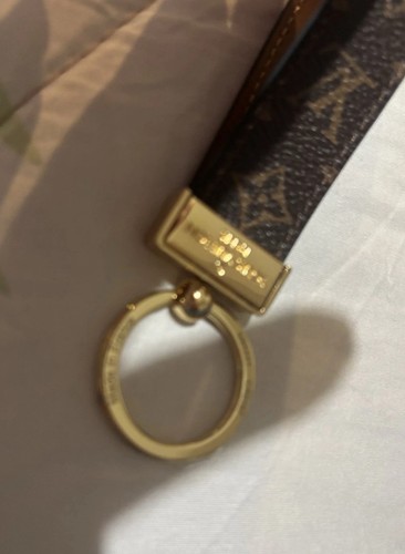 Louis Vuitton Dragonne Monogram Key Holder Authentic LV Key Chain NIB
