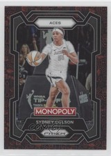 2024 Panini Prizm Monopoly WNBA Classic Icons Red Prizm Sydney Colson #23 00c5