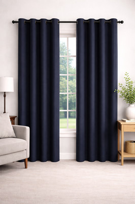 Luxury Glow Faux Silk Curtain Panel-1 Panel, 8 Grommets, Light Blocking 54 x 84
