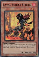 Yugioh Laval Forest Sprite HA05-EN011 Super Rare 1st Edition NM