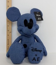Mickey Mouse Disney x AE American Eagle Blue Denim Special Edition Plush Toy