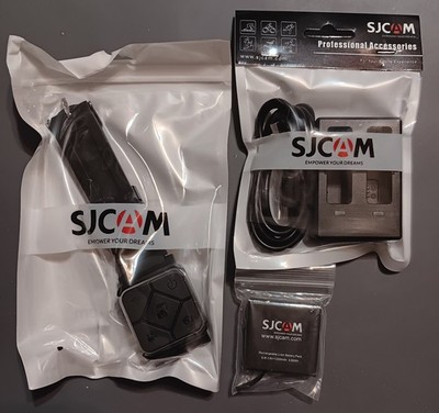 ORIGINAL SJCAM Watch Remote Control For Action Camera, Battery Charger, Battery 