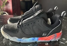 Es Skateboard Footwear Shoes Silo Black/Print Skate Men’s Size 7