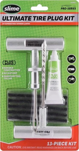 SLIME - Ultimate Tire Plug Kit - 13 Piece PRO SERIES
