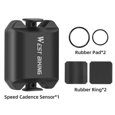 I Fahrrad Sensor ANT+ Bluetooth Cadence Speed Tachometer IP67