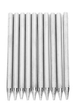 10X 30W Soldering Iron Tips Set Lead-Free Replacement Pencil Cone Head Bit 3.5mm