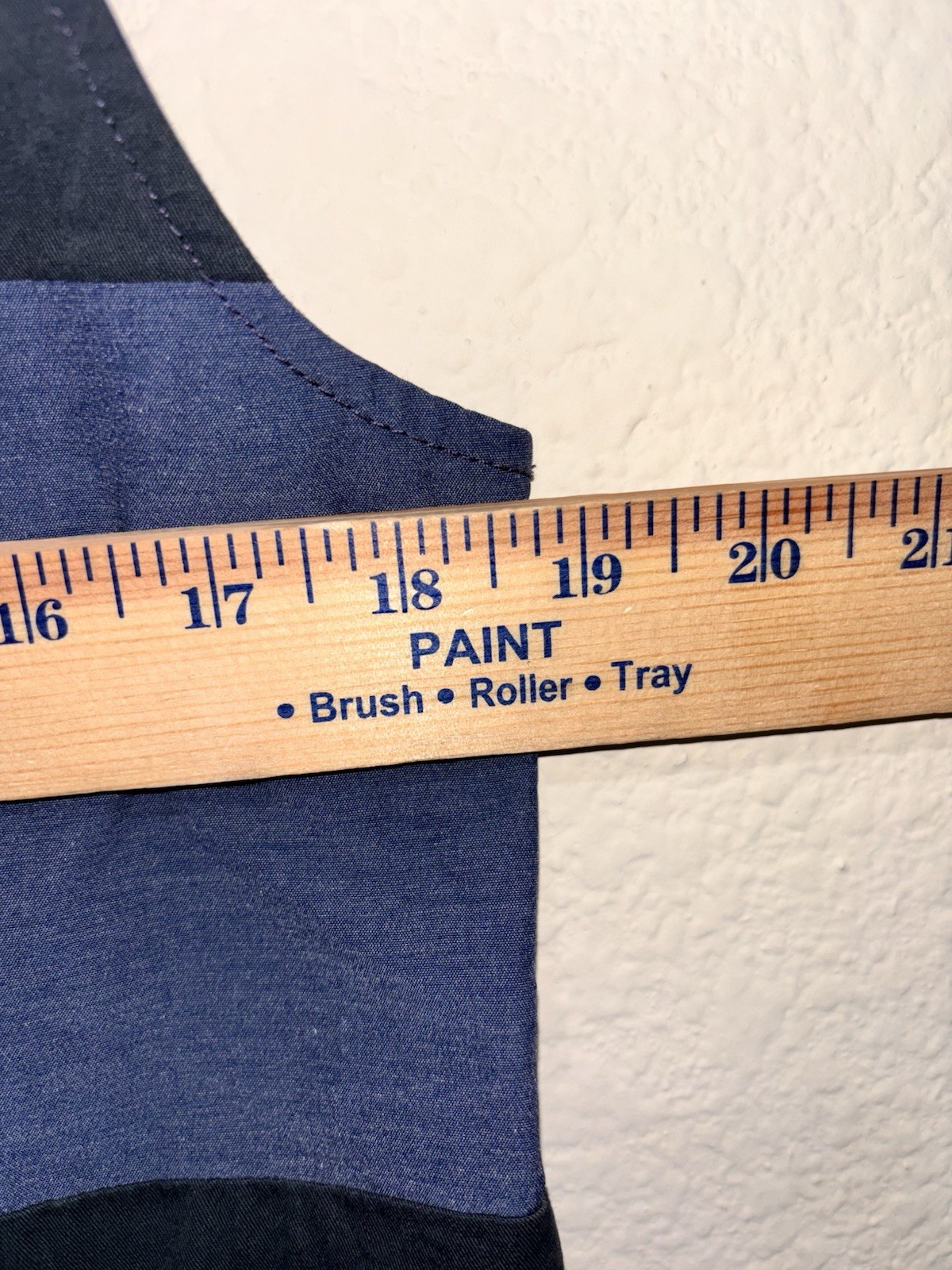 initial unusual experience linen patchwork vest S… - image 5