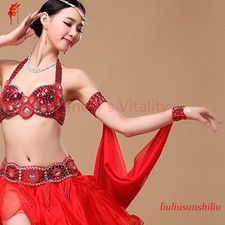 Belly Dance Accessories 1 Piece Sleeves Arm of The Wrist Sleeve Chiffon Sequin