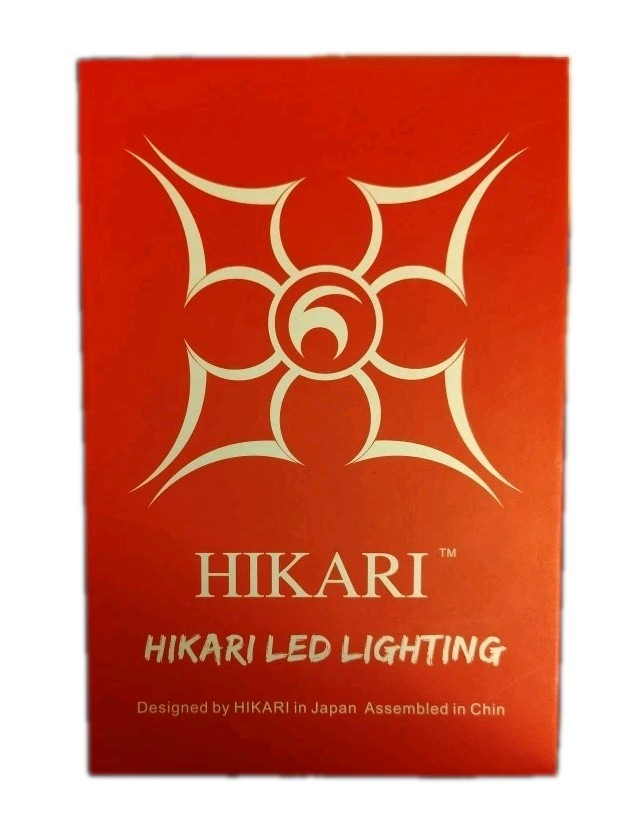 Hikari H7 LED Headlight Bulb Kit 5000k Cool White Lights Con
