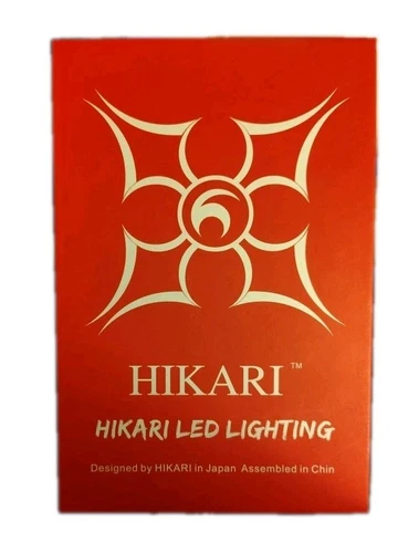 Hikari H7 LED Headlight Bulb Kit 5000k Cool White Lights Conversion Kit  2x