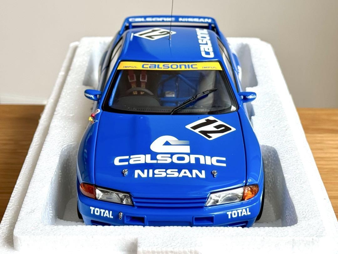 ミニカー AUTOart SKYLINE GT-R (R32) CALSONIC #12 AUTOart 1:18 Nissan Skyline GT-R R32 #12 Group A 1990