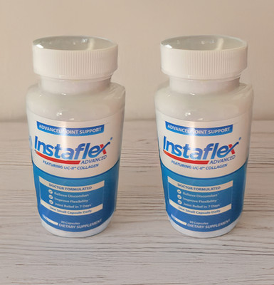 2 Instaflex Advanced Joint Relief Supplement 30 Count with Free Shipping and New