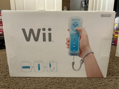 Nintendo Wii RVK S BAAG USZ Limited Edition Console - Blue for