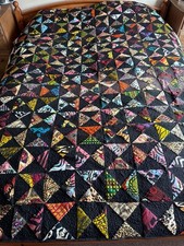 Handmade patchwork Quilt  beautifully crafted