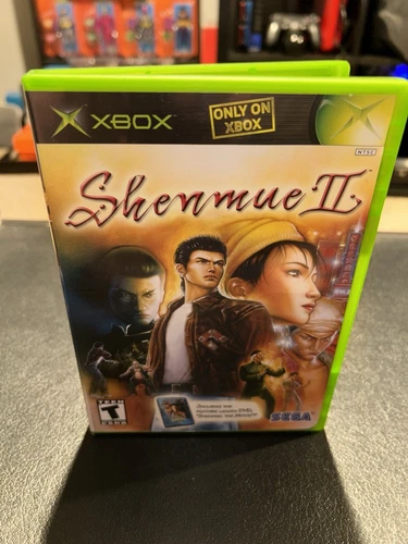 Microsoft Xbox CIB COMPLETE TESTED Shenmue II 2 w/ DVD