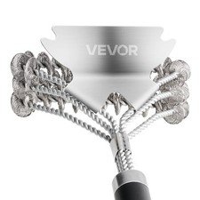 VEVOR BBQ Grill Brush and Scraper Stainless Steel Bristle Free Grill Cleaner