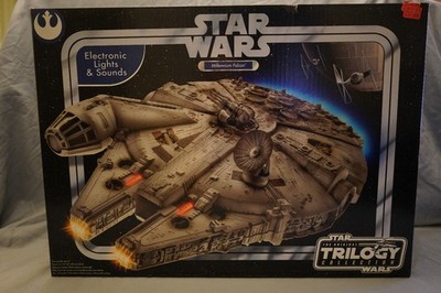 Star Wars Trilogy Millennium Falcon Figure **EMPTY BOX ONLY**