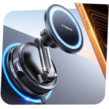 Magsafe Car Mount Vacuum 2026 - 98 LBS - Strongest Suction  Ultra Magnet