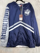 Mitchell & Ness Georgetown Hoyas NCAA Full Zip Windbreaker Jacket XL