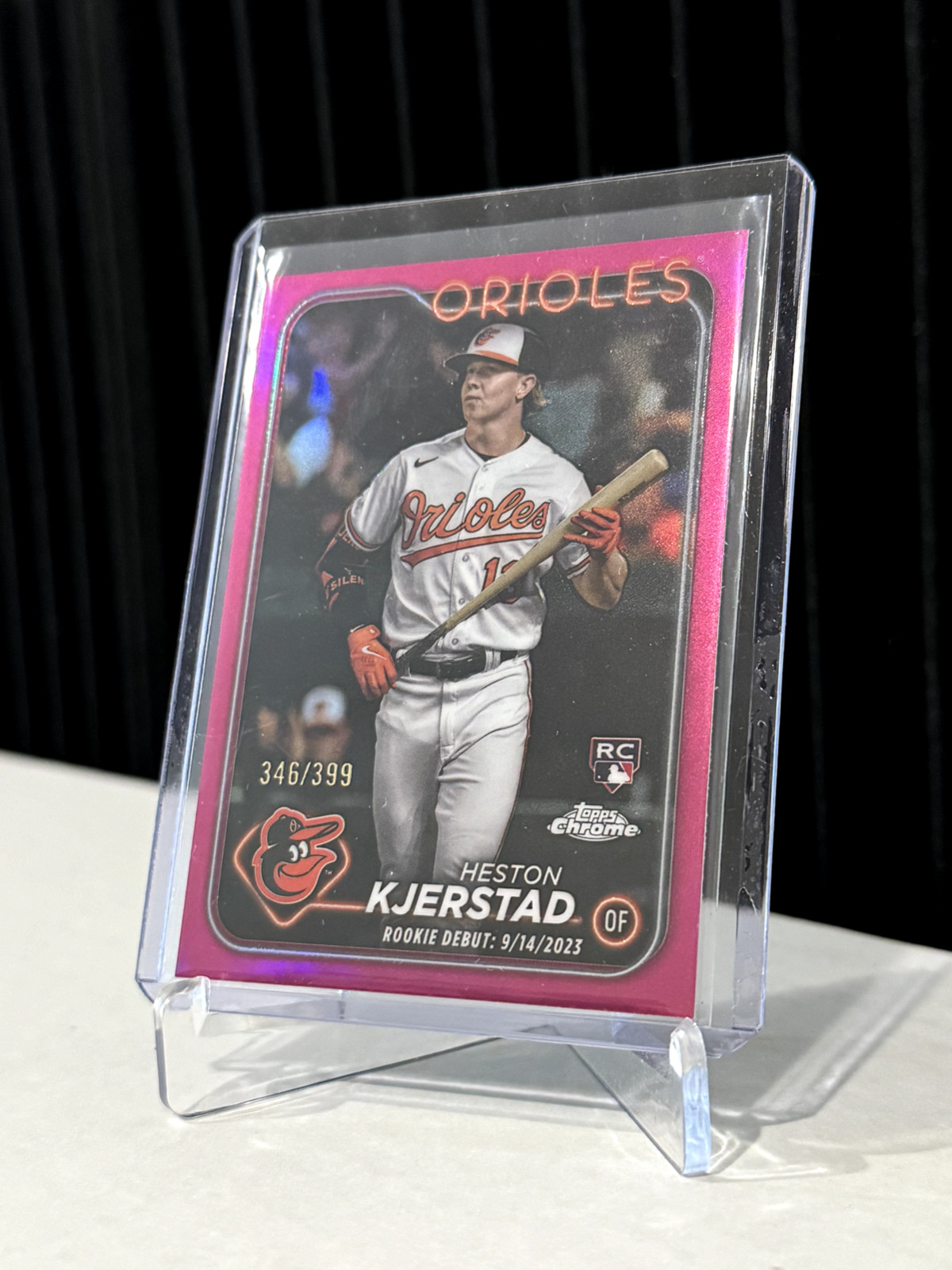 Heston Kjerstad 2024 Topps Chrome Update #USC120 Magenta Refractors /399 Rookie