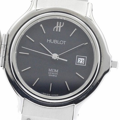 Hublot HUBLOT MDM Classic Date Damen Quarzuhr B+ Zustand aus Japan