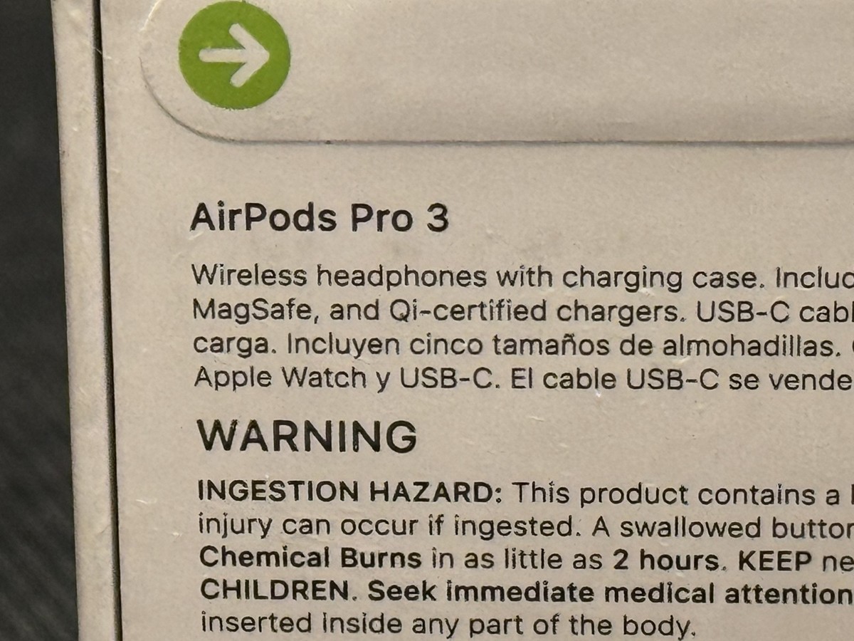 Apple AirPods Pro 3 Wireless Earbuds + Active Noise Cancellation