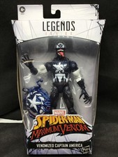 NIB Marvel Legends Series Spider-Man Venomized Captain America Action Figure