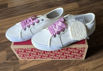 VANS Sneaker Damen Größe 38,5 US 8 NEU Satin Schnürsenkel Extra Laces Schuhe 