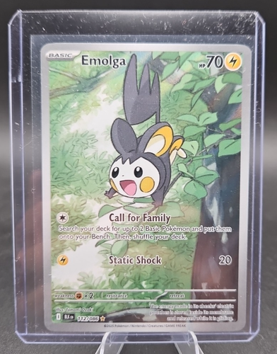 Emolga 112/086 Sv: Black Bolt Holo